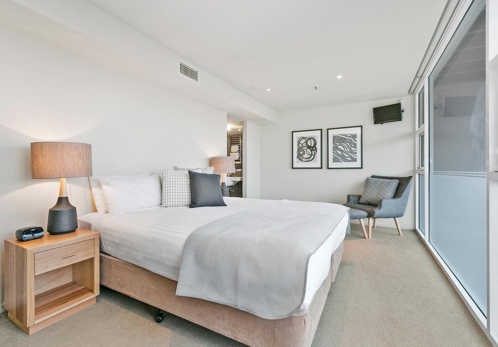 הובארט Sullivans Cove Apartments מראה חיצוני תמונה A bedroom at the hotel