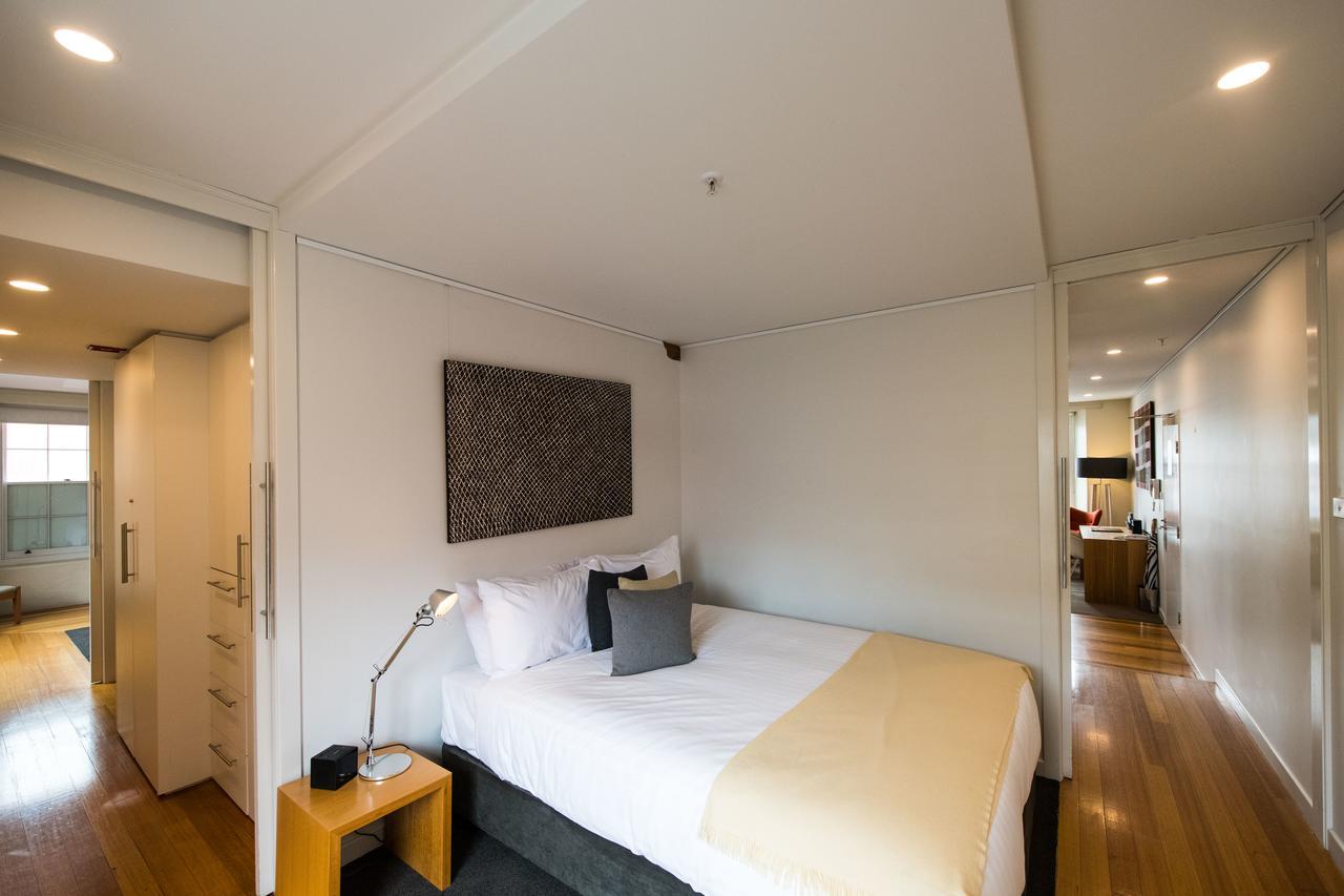 הובארט Sullivans Cove Apartments מראה חיצוני תמונה A bedroom at the hotel
