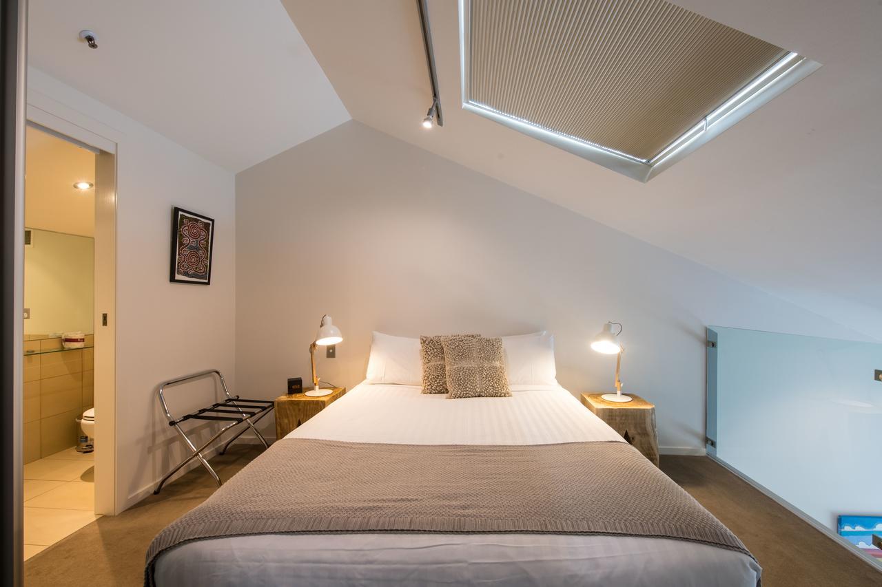 הובארט Sullivans Cove Apartments מראה חיצוני תמונה A bedroom at the hotel