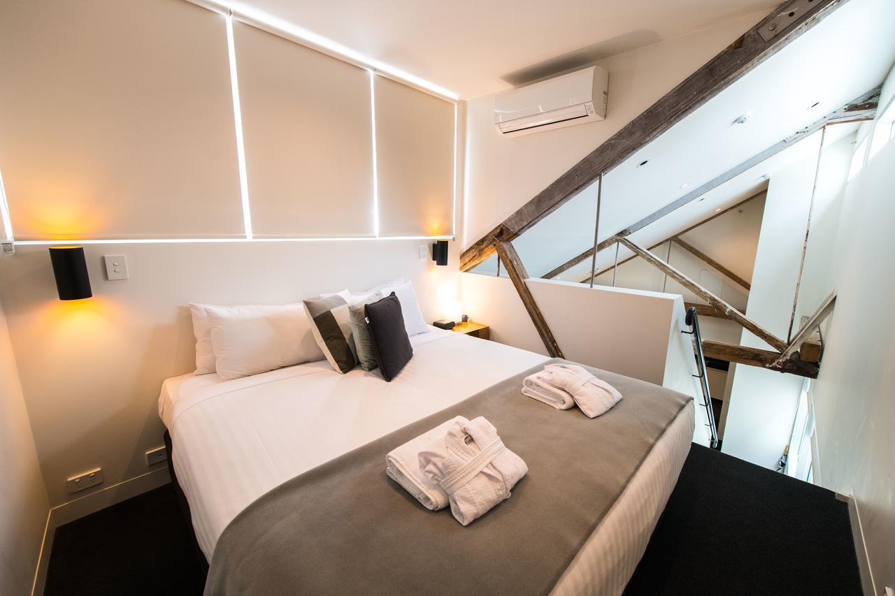 הובארט Sullivans Cove Apartments מראה חיצוני תמונה A room at the hotel